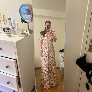 Foreve 21 Floor length floral dress
